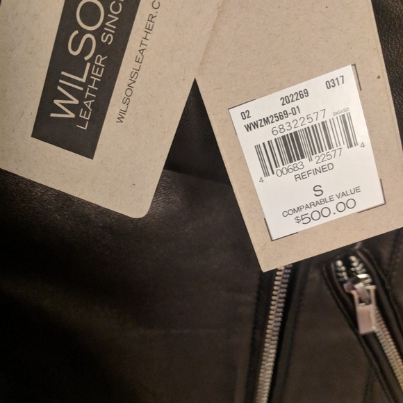 Genuine 100% Leather Super-Cool Moto Jacket - Picture 7 of 11